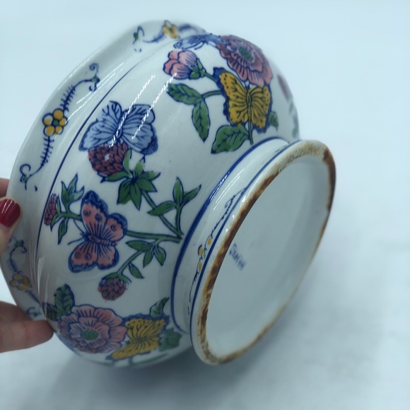 Ceramic Floral Planter - Picture 3 of 7